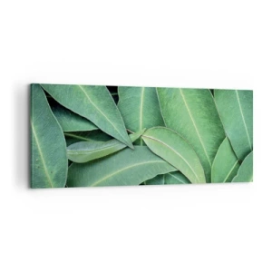 Bild auf Leinwand - Leinwandbild - Saftig und frisch - 100x40 cm