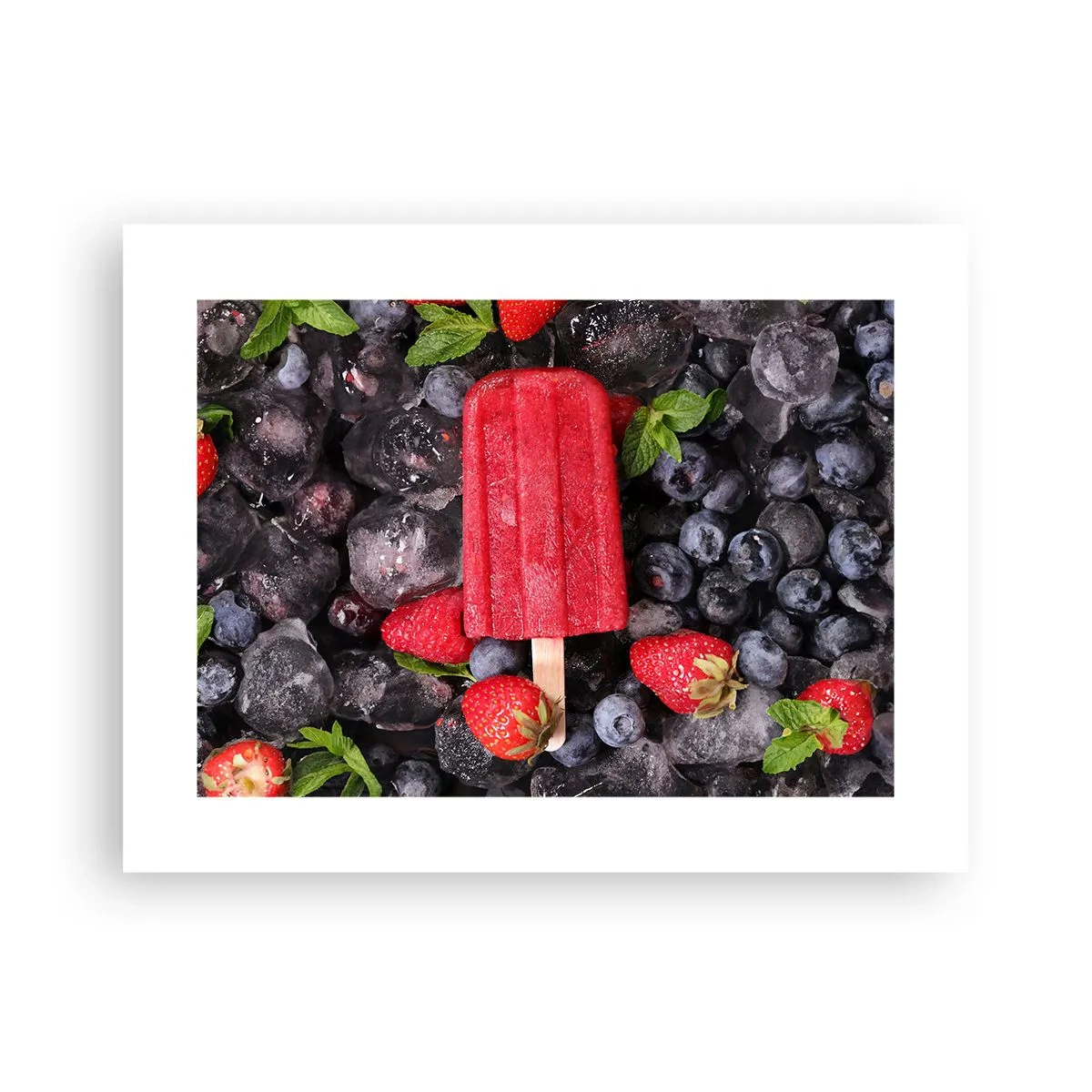 Poster - So schmeckt der heiße Sommer - 40x30 cm