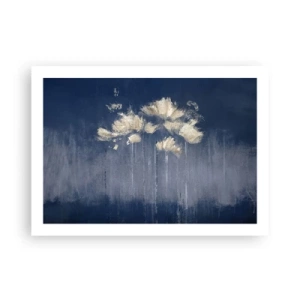 Poster - Wie Blütenblätter im Wind - 70x50 cm