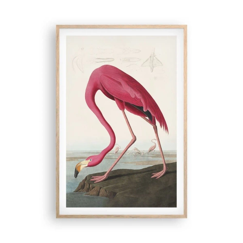 Poster in einem Rahmen aus heller Eiche - Erstaunliche Kreation - 61x91 cm