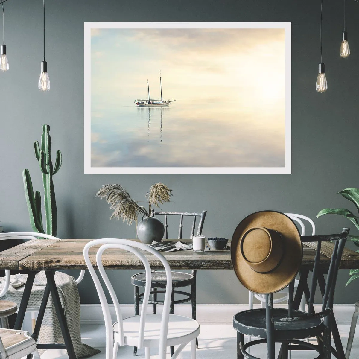 Poster - Im Meer der Stille - 91x61 cm