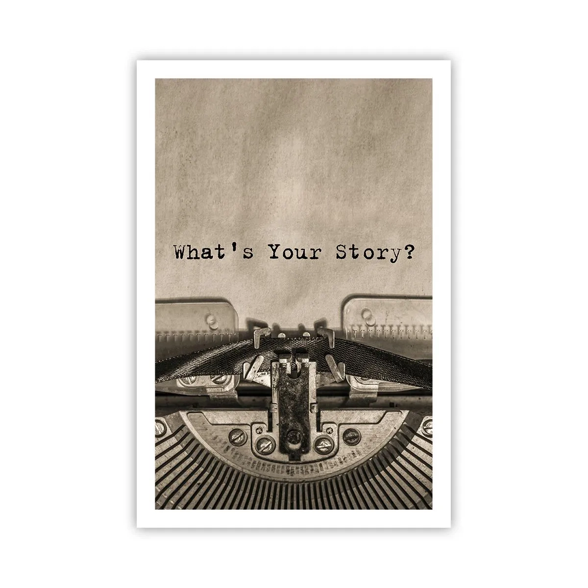 Poster - Erzähl es mir - 61x91 cm