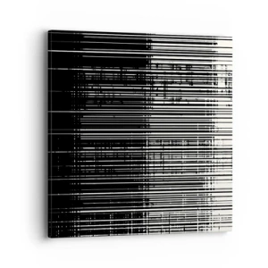 Bild auf Leinwand - Leinwandbild - Wellen und Vibrationen - 40x40 cm