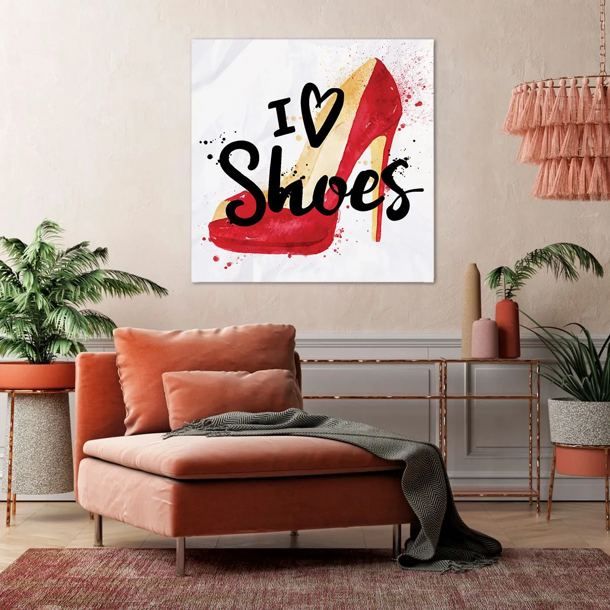 Bild auf Leinwand - Leinwandbild - Liebe hat viele Namen - 60x60 cm