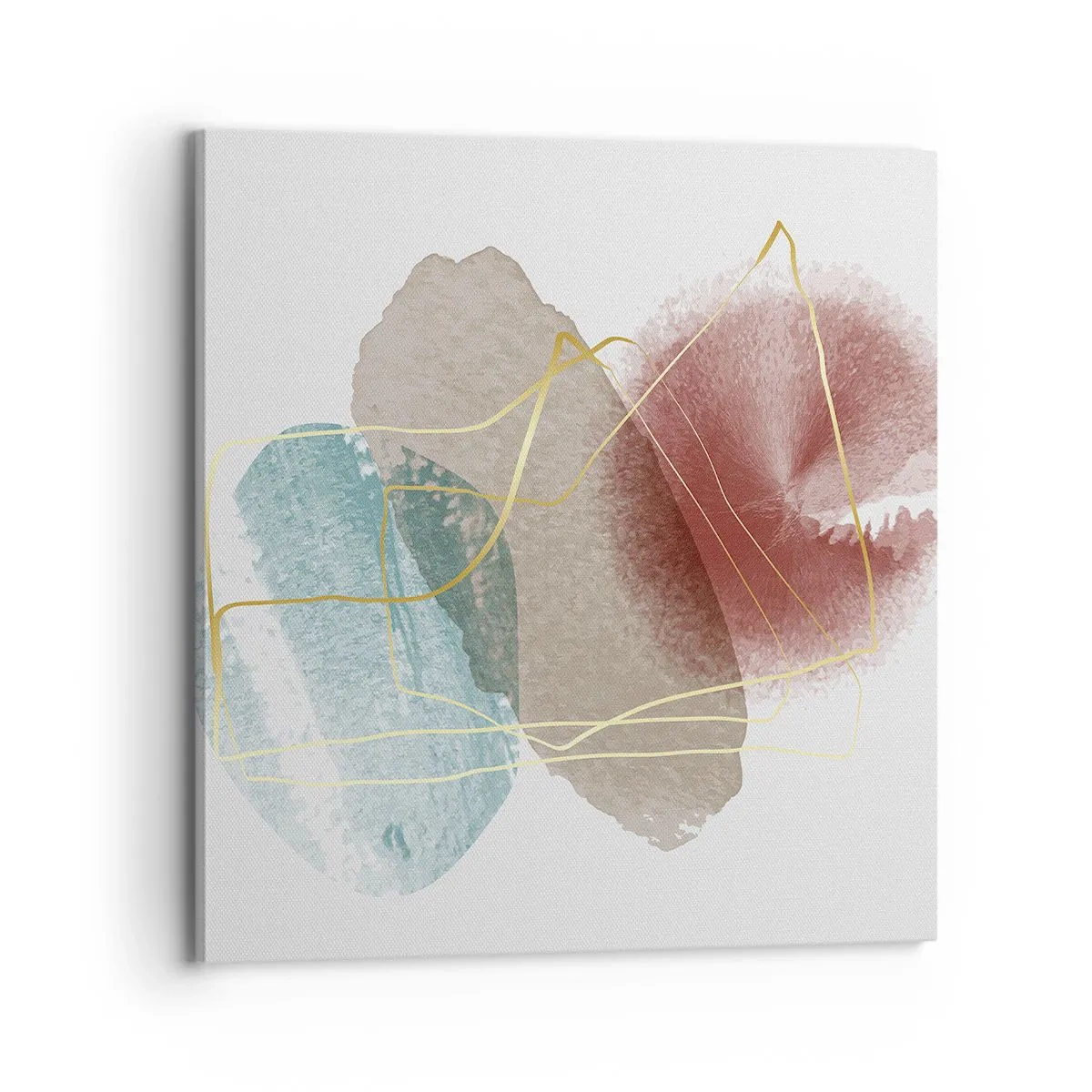 Bild auf Leinwand - Leinwandbild - Korallen des Weltraums - 70x70 cm