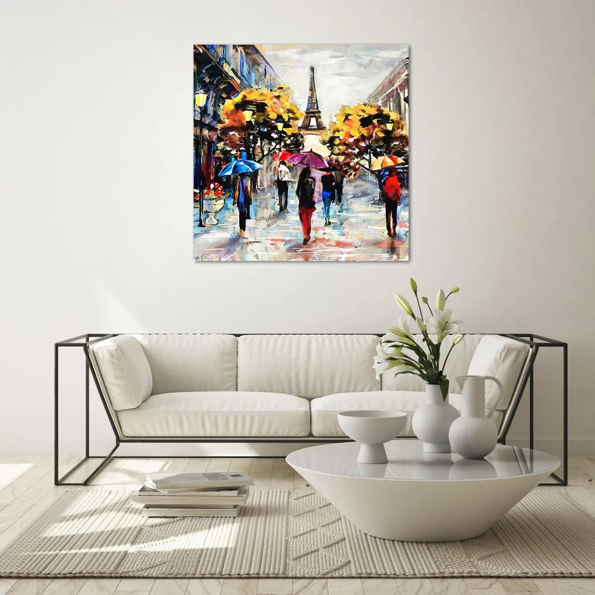 Glasbild - Bild auf glas - Besonders schön im Herbst - 40x40 cm