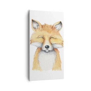 Bild auf Leinwand - Leinwandbild - Fuchsstimmungen - 55x100 cm