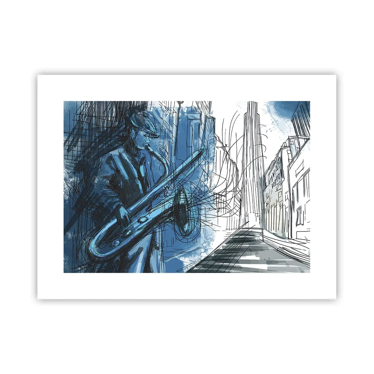 Poster - Urbane Rhapsodie - 40x30 cm