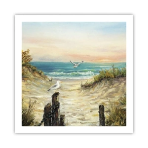 Poster - Windlose Abgeschiedenheit - 60x60 cm