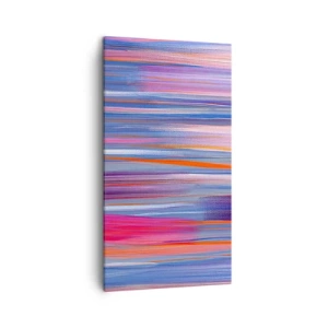 Bild auf Leinwand - Leinwandbild - Aufstieg zum Regenbogen - 45x80 cm