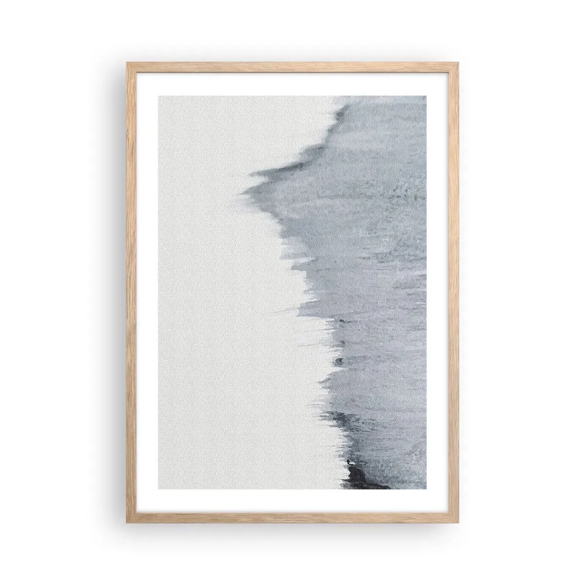 Poster in einem Rahmen aus heller Eiche - Mysteriöse Aufzeichnung - 50x70 cm