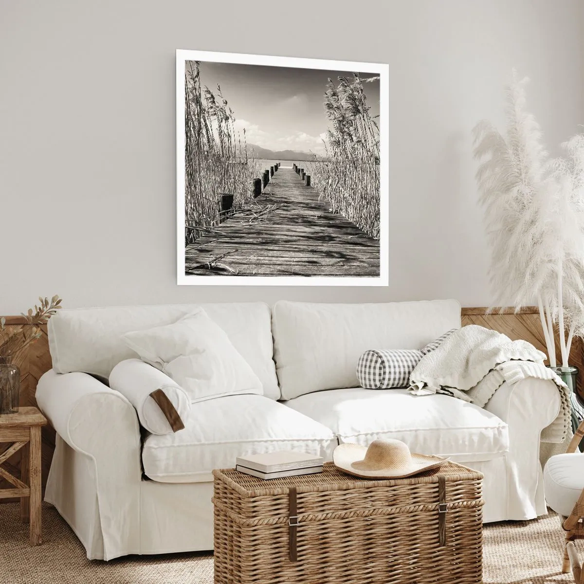 Poster - In der Stille des Grases - 50x50 cm