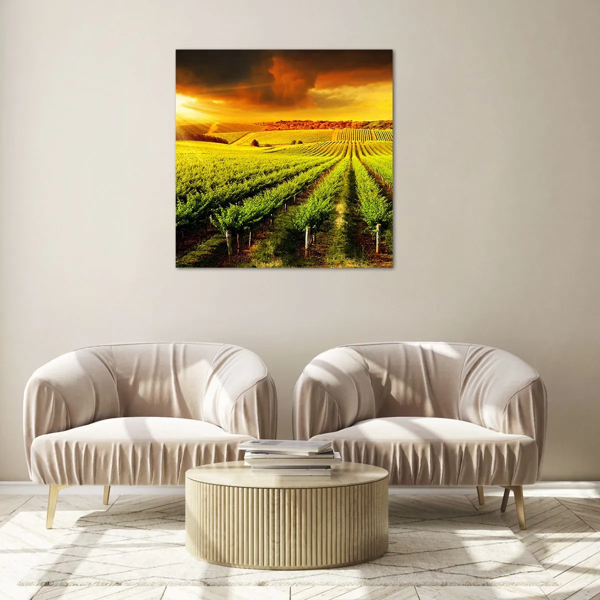 Glasbild - Bild auf glas - Unter der australischen Sonne - 40x40 cm