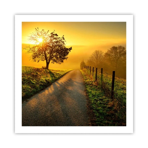 Poster - Honig-Nachmittag - 60x60 cm