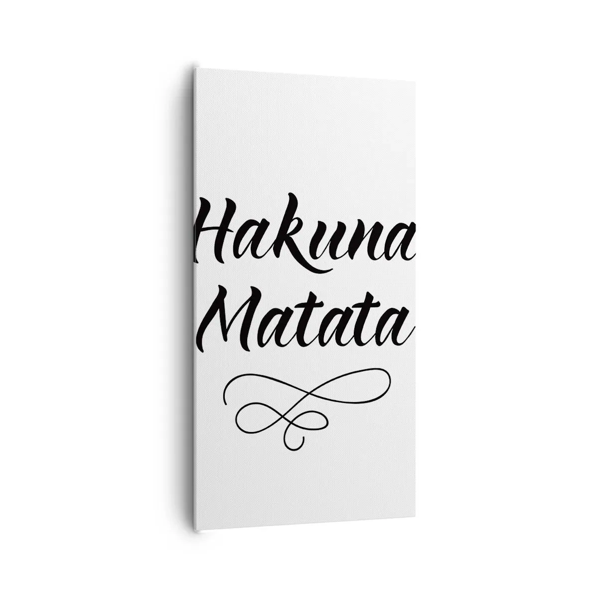 Bild auf Leinwand - Leinwandbild - Bester Ratschlag - 65x120 cm