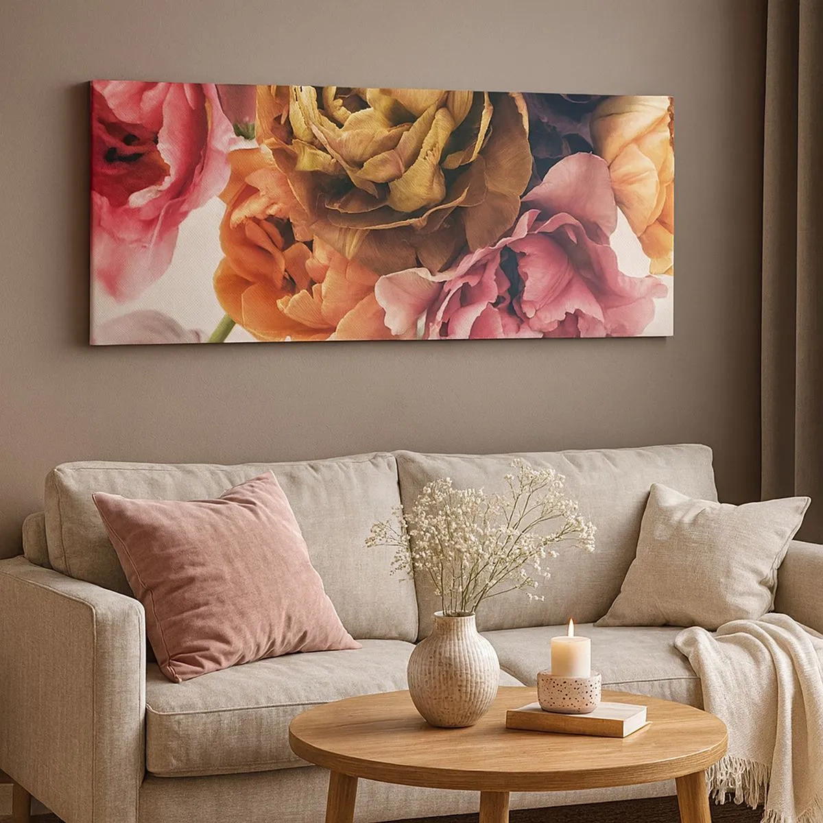Bild auf Leinwand - Leinwandbild - Eine Feier des Lebens - 100x40 cm
