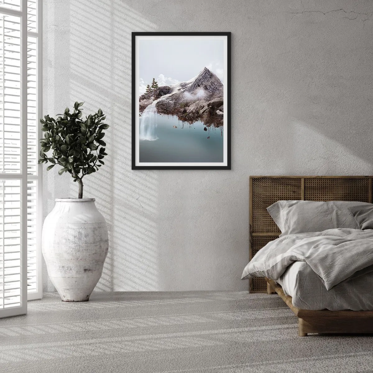 Poster in einem schwarzem Rahmen - Mit dem Auge eines Surrealisten - 40x50 cm