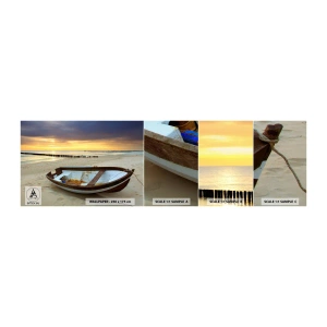 Fototapeten Muster Selbstklebend Deluxe Sticker - Es gibt keine schöneren Strände - Landschaft, Meer, Strand - 100x30 cm