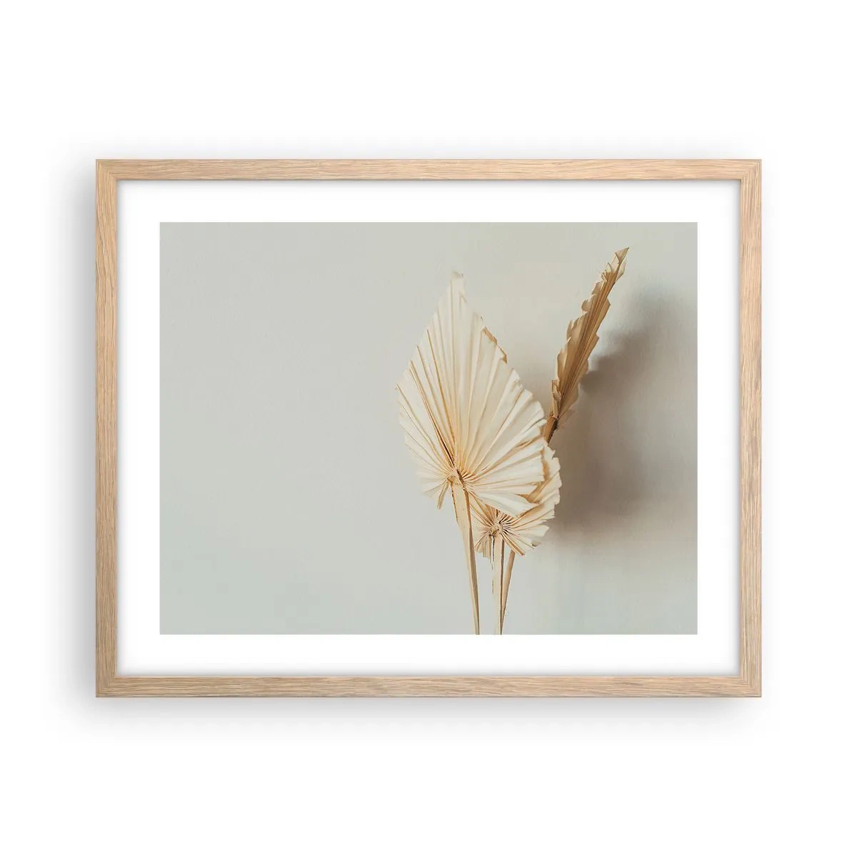 Poster in einem Rahmen aus heller Eiche - Wenn Sie Erleichterung brauchen - 50x40 cm