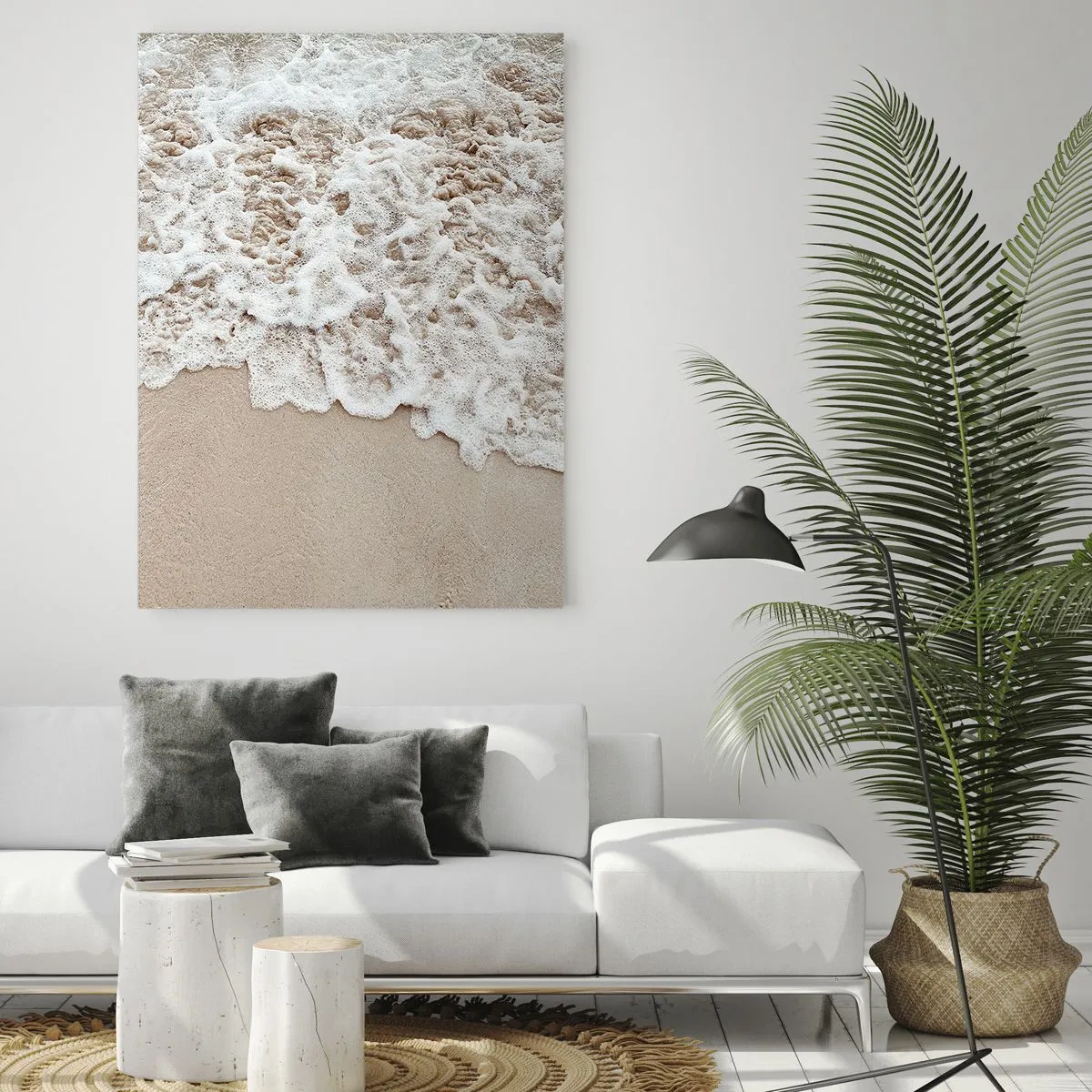 Glasbild - Bild auf glas - Ich komme gleich wieder - 80x120 cm