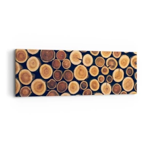 Bild auf Leinwand - Leinwandbild - Wie alt sehe ich aus? - 90x30 cm