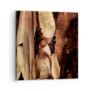 Bild auf Leinwand - Leinwandbild - Zwischen Gut und Böse - 70x70 cm