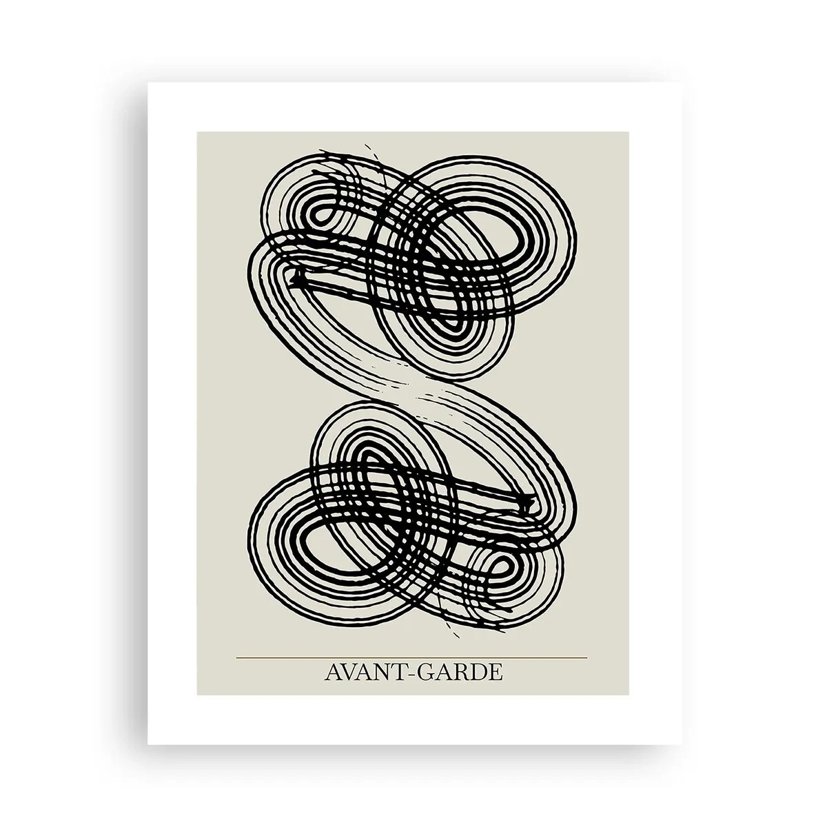 Poster - Es kam spontan heraus - 40x50 cm