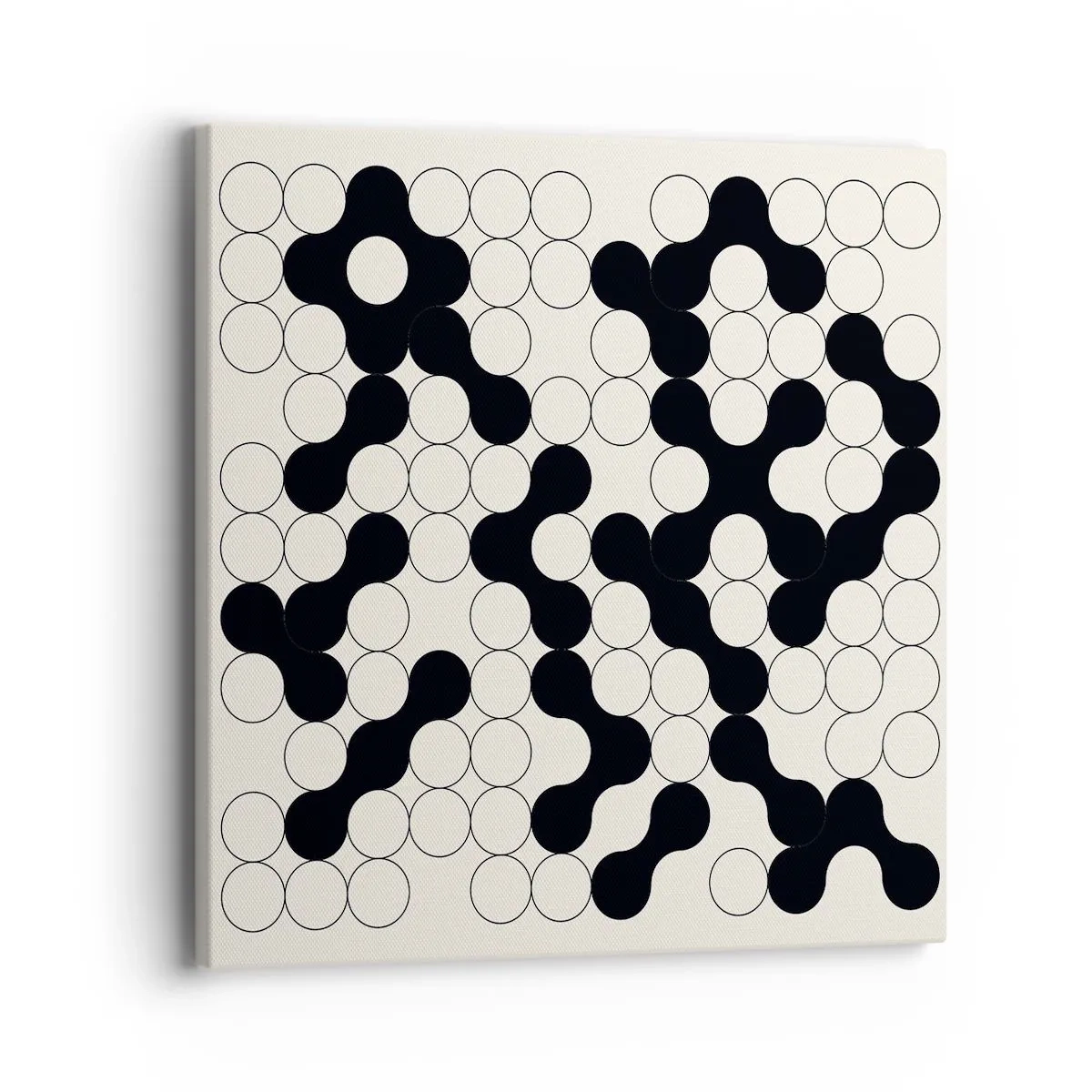 Bild auf Leinwand - Leinwandbild - Chinesisches Spiel – Variation - 40x40 cm