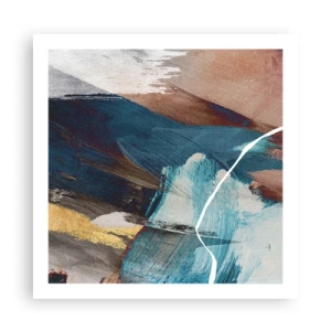 Poster - Großzügig und mit Energie - 60x60 cm