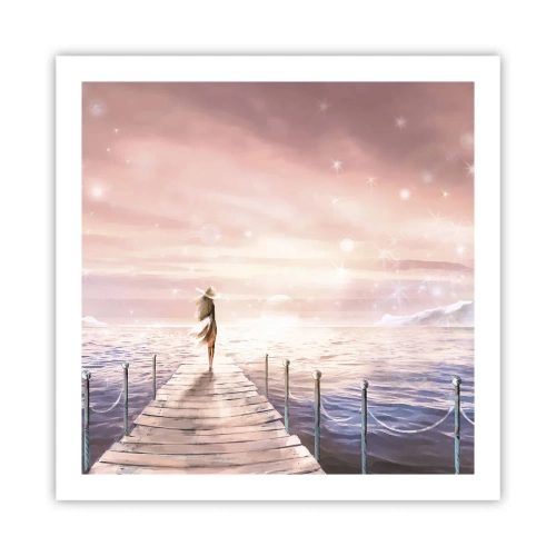 Poster - Im Licht eines Traums - 60x60 cm