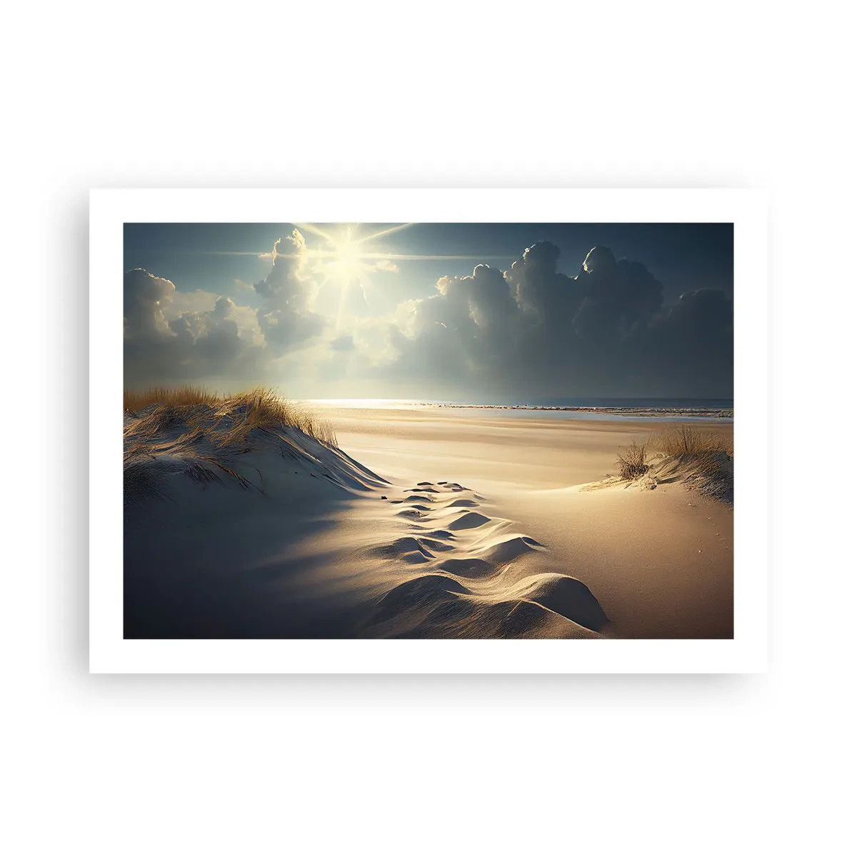 Poster - Beruhigende Landschaft - 70x50 cm