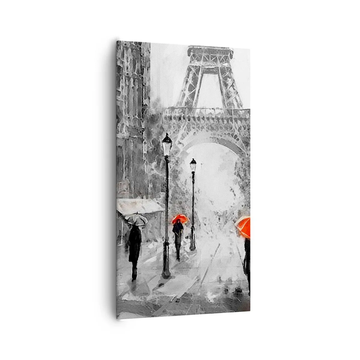 Bild auf Leinwand - Leinwandbild - Alle Wege führen zu ihr - 65x120 cm