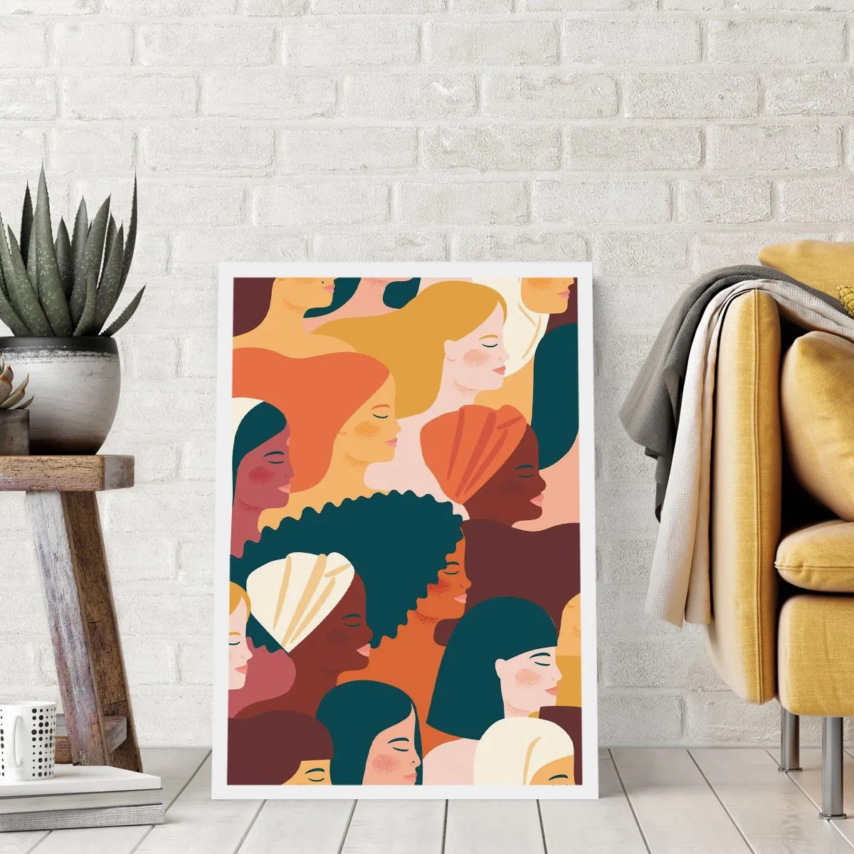 Poster - Nur Weiblichkeit - 30x40 cm