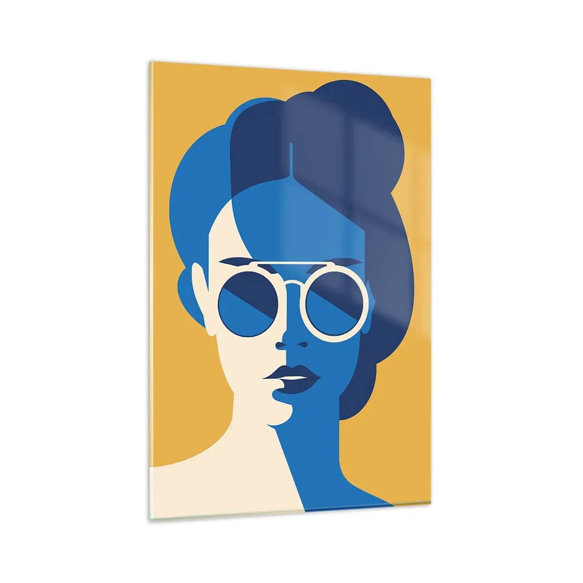 Glasbild - Bild auf glas - Urlaubslook - 80x120 cm