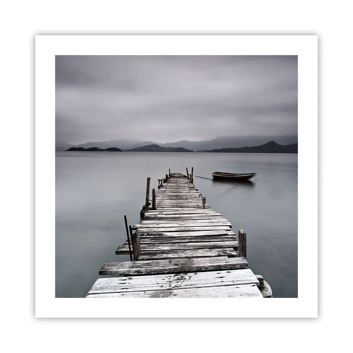 Poster - Du kannst morgen gehen - 50x50 cm