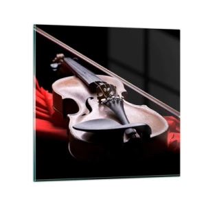 Glasbild - Bild auf glas - Musik der Gefühle - 40x40 cm