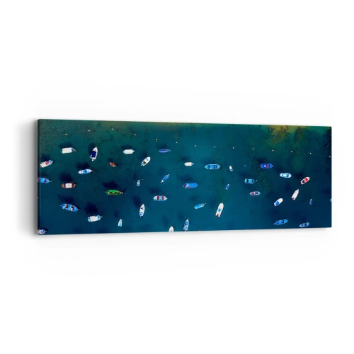 Bild auf Leinwand - Leinwandbild - Feiertagsspiel - 90x30 cm