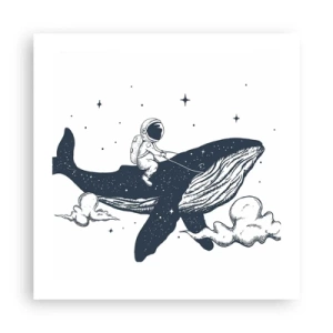 Poster - Weltraumabenteuer - 50x50 cm