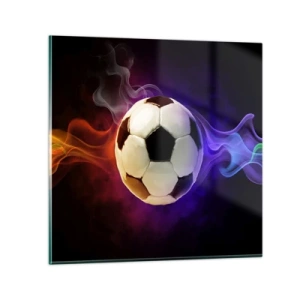 Glasbild - Bild auf glas - Die magische Kraft des Spiels - 40x40 cm