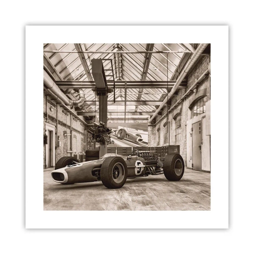 Poster - Die Siegerruhe - 40x40 cm