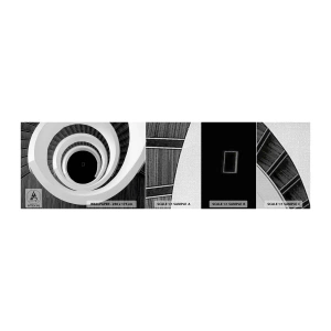 Fototapeten Muster Premium Canvas - Zum Kern der Sache - Stück, Abstraktion, Wendeltreppe - 100x30 cm