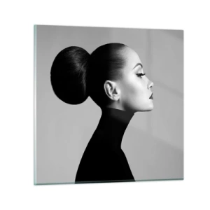 Glasbild - Bild auf glas - Moderne Nofretete - 30x30 cm