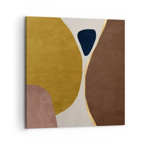 Bild auf Leinwand - Leinwandbild - Abstraktion – ein Ort im Raum - 50x50 cm