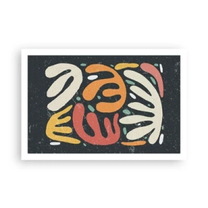 Poster - Komposition – Ich erwische dich gleich - 91x61 cm