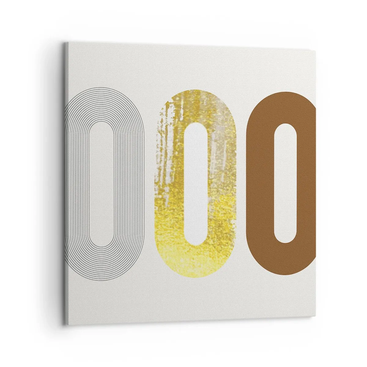 Bild auf Leinwand - Leinwandbild - Oooh! - 50x50 cm