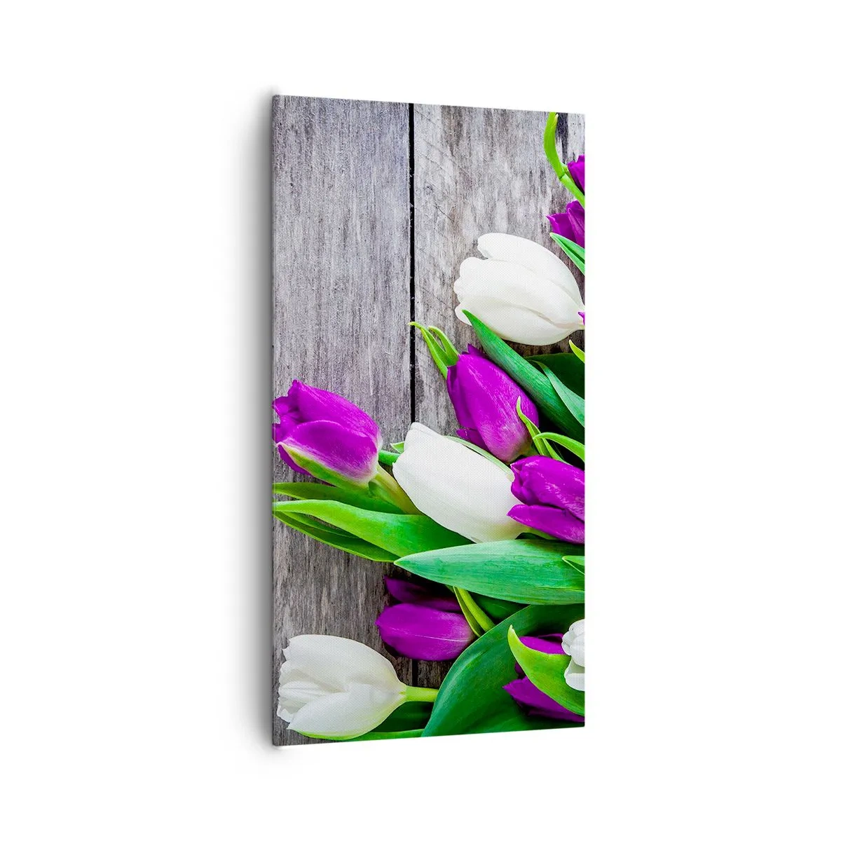 Bild auf Leinwand - Leinwandbild - Am Tag der Frühlingsferien - 65x120 cm
