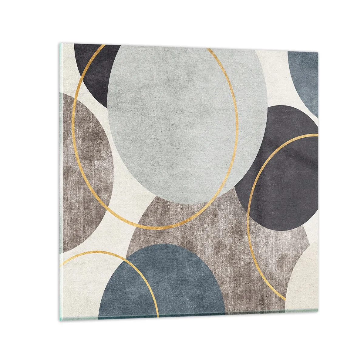 Glasbild - Bild auf glas - Rad für Rad - 60x60 cm