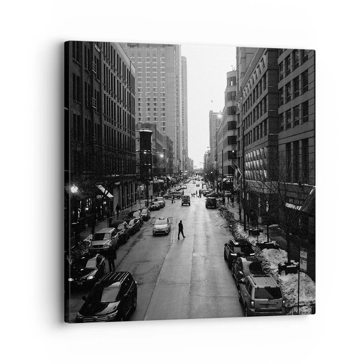 Bild auf Leinwand - Leinwandbild - Ein weiterer Tag wie jeder andere Tag - 30x30 cm