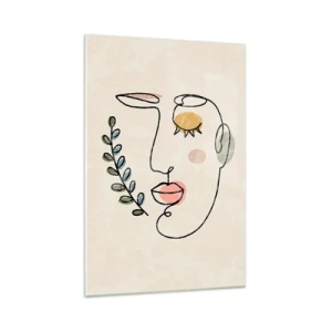 Glasbild - Bild auf glas - Frieden ist gefunden - 70x100 cm