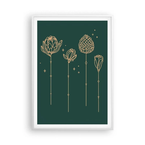 Poster in einem weißen Rahmen - Familie ZIÓŁkowski - 70x100 cm